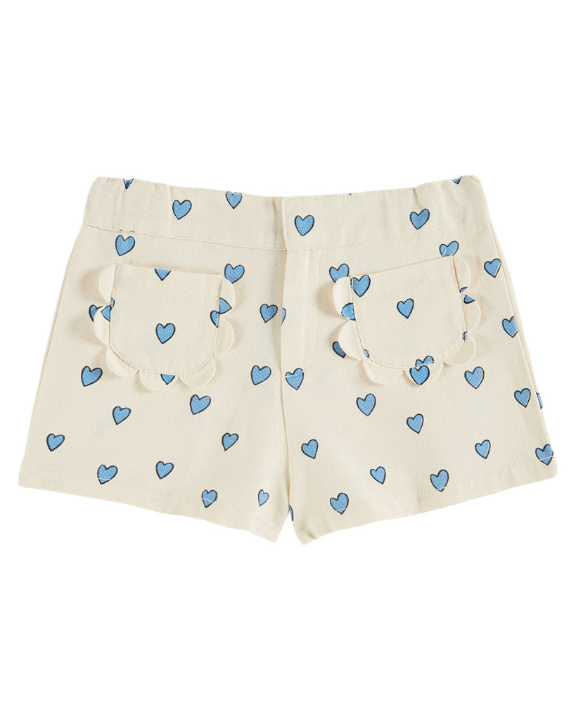 50%off) Heart flower pocket short – www.milkandchat.com