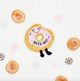 "Bite Me" Novelty Plush Donut Gift