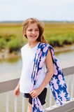 Full Size UPF 50+ Sunscreen Towel (Pink Pineapple)