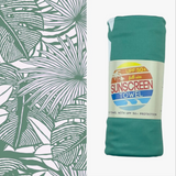 Full Size UPF 50+ Sunscreen Towel (Tropical Green)