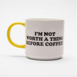 Peanuts I'M Not Worth A Thing...Mug