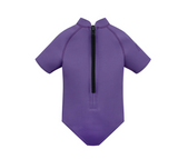 Short Sleeve Paddle Suit - Violet