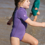 Short Sleeve Paddle Suit - Violet