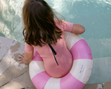 Short Sleeve Paddle Suit - Dusty Pink