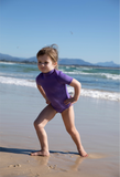 Short Sleeve Paddle Suit - Violet