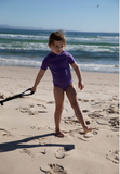 Short Sleeve Paddle Suit - Violet