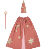 (-40%)Pink Velvet Wizard Costume