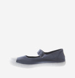 TOECAP BALARINA DYED CANVAS (Azul)