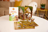 Goldilocks and three bears book and play set