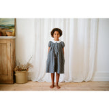 Alma dress-blue