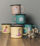 Enamel Mug 3.7dl(MYMBLE, YELLOW)