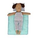 Puppy mini suitcase doll