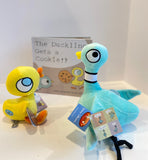 Pigeon ,Ducking soft doll + Book set