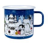 Enamel Mug 8dl (winter forest)