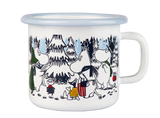 Enamel Mug 2.5dl(winter forest)