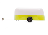 yellow camper