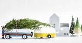 yellow camper