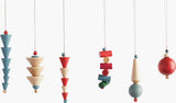 Bauhaus-era Christmas Ornament set