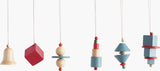Bauhaus-era Christmas Ornament set