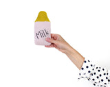 Milk-baby rattle