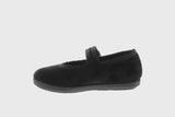 Kids Velvet Maryjane shoes (black)