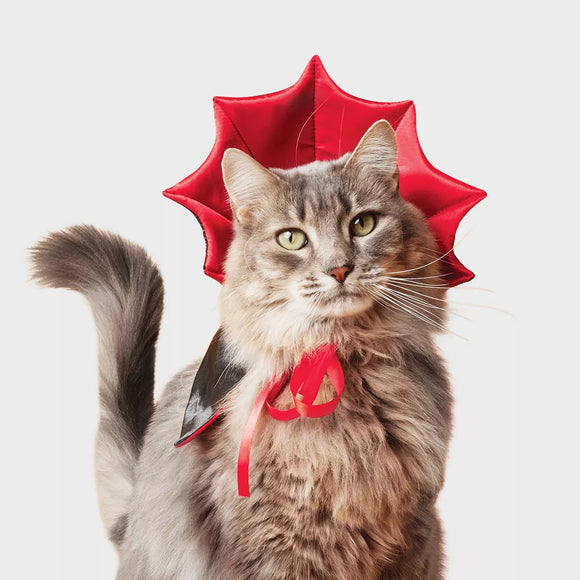 Vampire Cape Cat Headpiece Costume