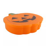 Figural Pumpkin Halloween Snackle Box Food Storage Container