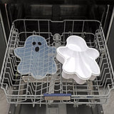 Figural Ghost Halloween Snackle Box Food Storage Container
