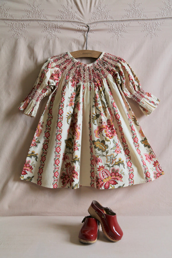 Dress Jacqueline border print