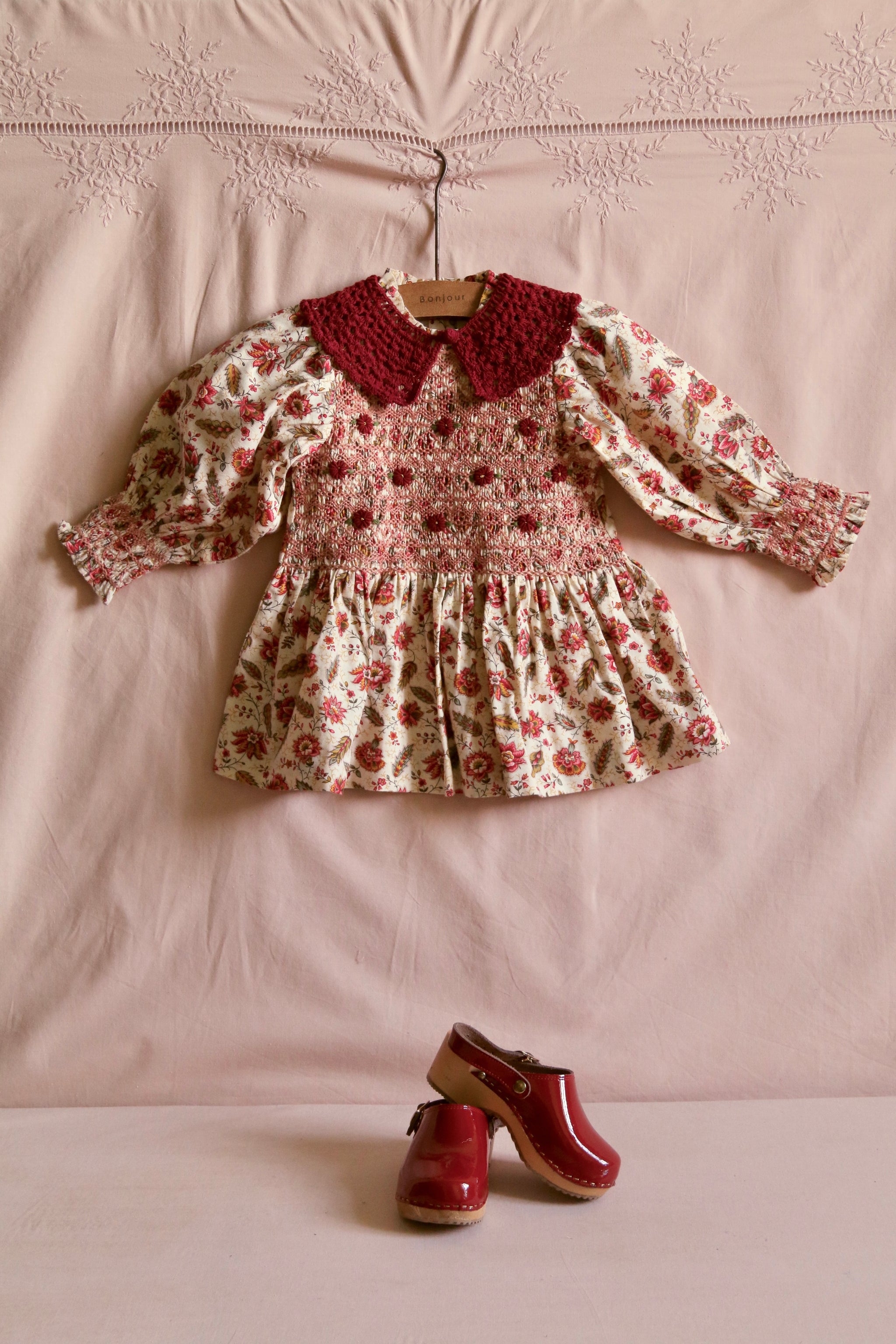ワンピース Bonjour diary RETRO TUNIQUE handsmock ワンピース Bonjour diary RETRO TUNIQUE handsmock ワンピース