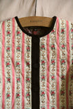 Dress Coat and scarf pink stripe