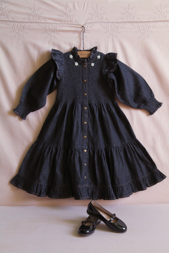 Ibiza dress black denim