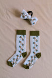 Farandols socks matching hair tie(4colors)