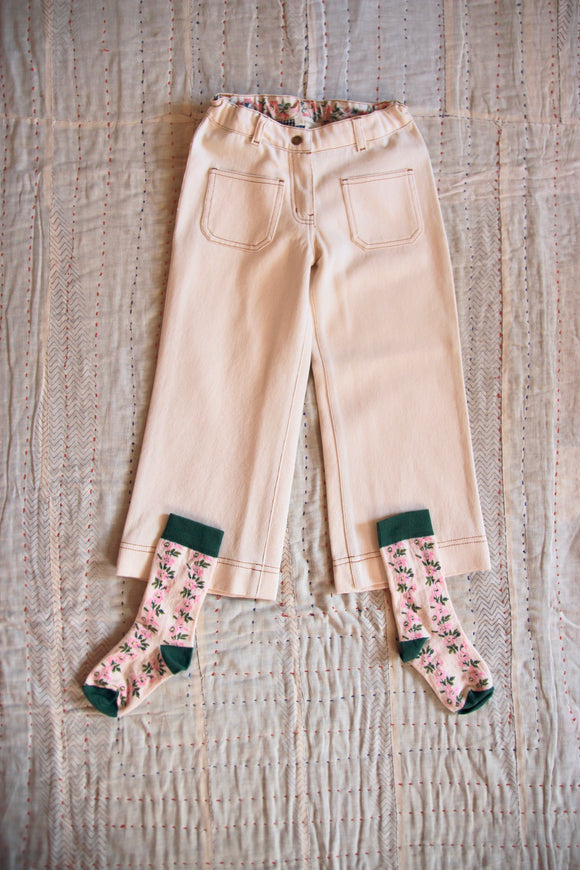 Pants  ivory denim