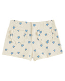 Heart flower pocket short