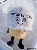 "You're So Cool!" Plush Ice Cream Cone