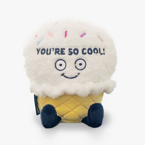 "You're So Cool!" Plush Ice Cream Cone
