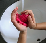 Original ScrubBEE Multipurpose Silicone Scrubber: Rose