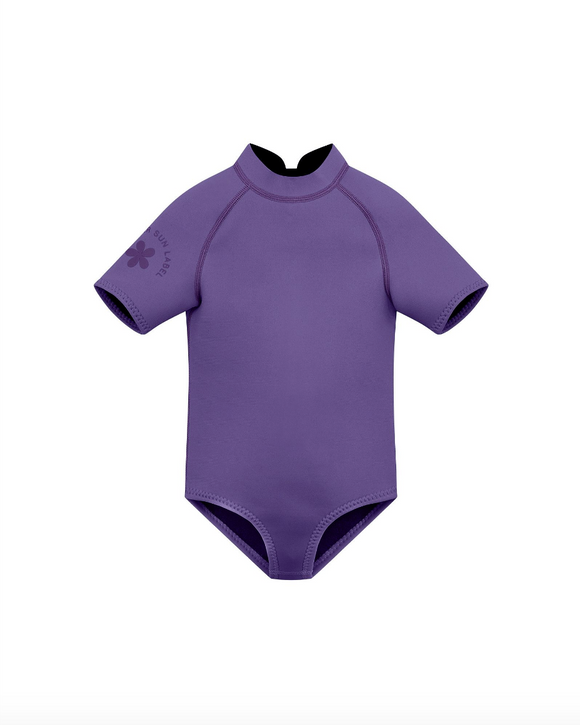 Short Sleeve Paddle Suit - Violet