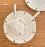 Meal time set  'Emile & Ida' (plate, cup, spoon set)