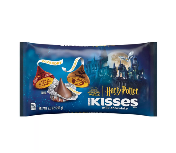 Hershey's Kisses Milk Chocolate Harry Potter Halloween Candy - 9.5oz