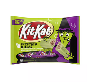 Kit Kat Marshmallow Crème Witches Brew Halloween Candy Snack Size - 9.8oz