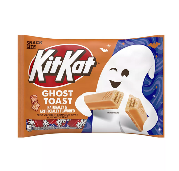 Kit Kat Ghost Toast Halloween Candy Snack Size - 9.8oz