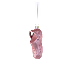 pink  crocs ornament