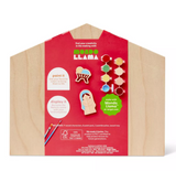 Christmas Craft Paint-Your-Own Nativity Scene Kit
