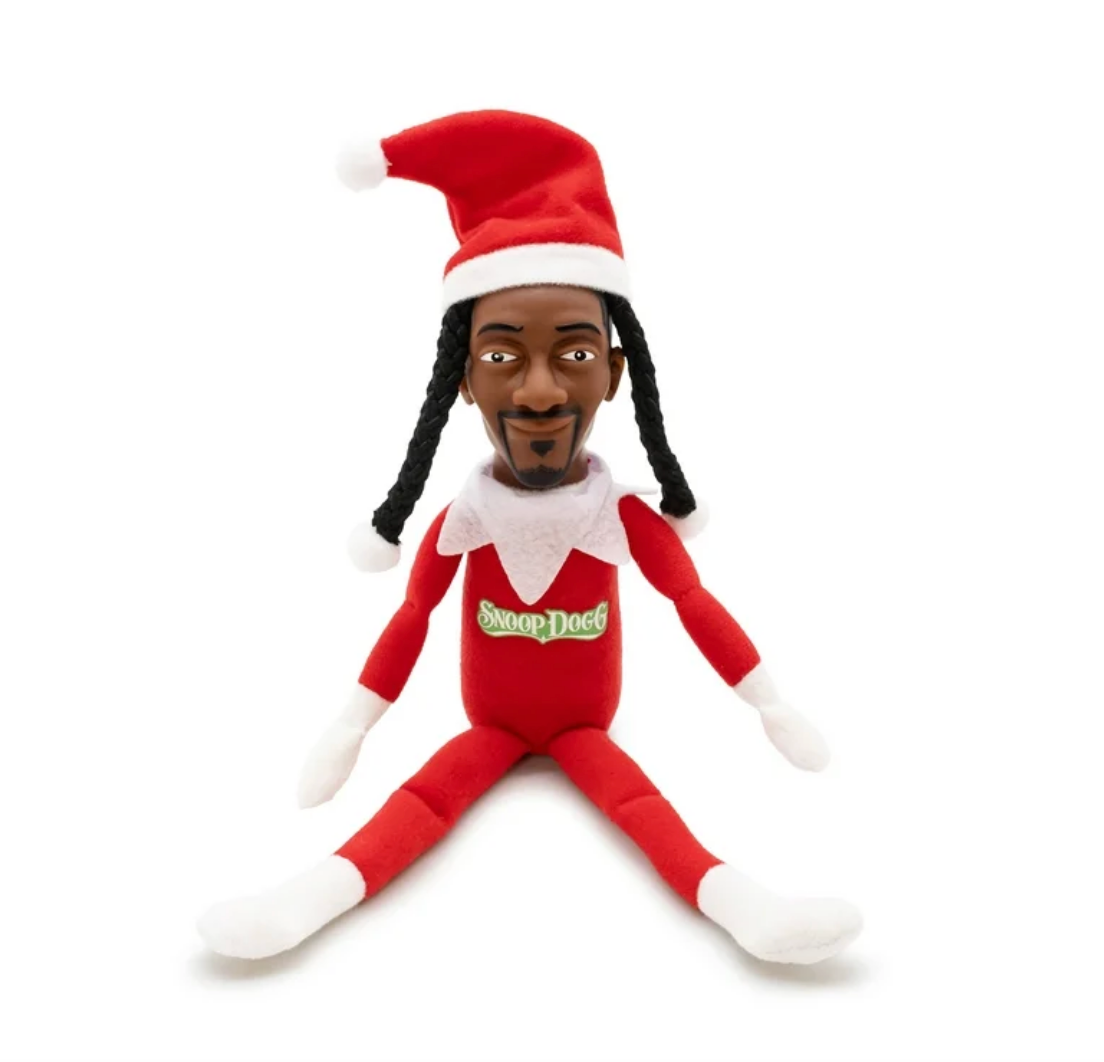 Snoop Dogg Snoop on The Stoop 12” Christmas Red Plush