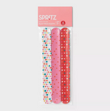 6pc Slap Bracelets Valentine's Day Party Favor Sets - Spritz™