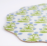 Meri Meri x Molly Mahon Blue flower Placemat (set of 2)