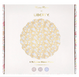 Meri Meri x Liberty Mixed Set Reusable Large Plates (x 4)