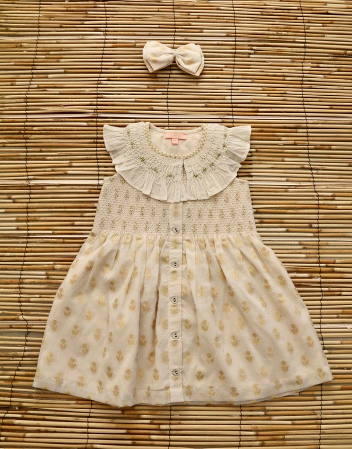 bonjour diary tunic 4y ホワイト×刺繍 bonjour diary tunic 4y ホワイト×刺繍 bonjour diary tunic 4y